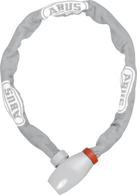 Catena Lucchetto ABUS UGrip 585/100 - Catena Quadra 5 Mm Con Guaina Soft-Touch, Antifurto Bicicletta, Nero