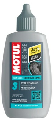 MOTUL Chain Lube Wet Road (mazivo pro řetězy jízdních kol), 100 ml, balení 24ks