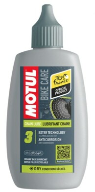 MOTUL Chain Lube Dry Road (mazivo pro řetězy kol), 100 ml, balení 24ks
